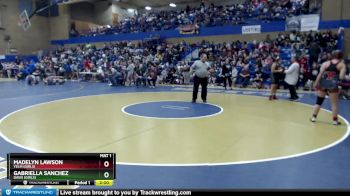 170lbs Champ. Round 2 - Madelyn Lawson, Yelm (Girls) vs Gabriella Sanchez, Davis (Girls)