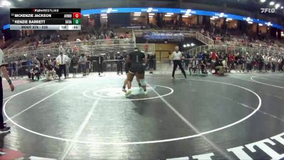 235 lbs 3rd Place Match - Kenzie Barrett, South Dade vs Mckenzie Jackson, Armwood