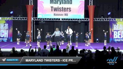 Maryland Twisters - Ice Princesses [2022 L1 Tiny - Novice - Restrictions Day 2] 2022 ACDA Reach the Beach Ocean City Cheer Grand Nationals