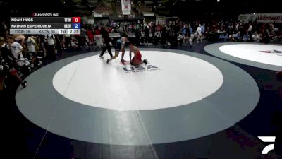 285 lbs Noah Huss, TCWA - Tri-Counties Wrestling Association vs Nathan Espericueta, KCWA - Kern County Wrestling Association