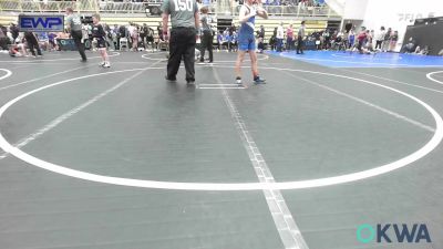 120 lbs Quarterfinal - Jaxon Rickers, Woodward Youth Wrestling vs Whitacre Quillman, Raw Wrestling Club