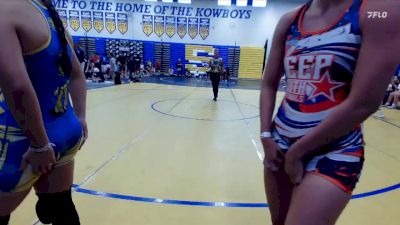 130 lbs Finals (2 Team) - Chloelynn Caldwell, Attack WC vs Amelia McKnight, Head Hunters