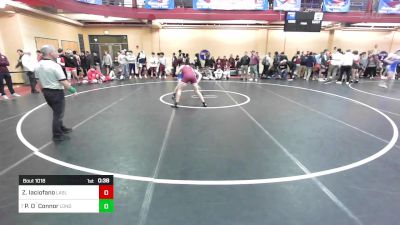 170 lbs Consi Of 16 #1 - Zachary Iaciofano, LaSalle Academy vs Patrick O`Connor, Londonderry