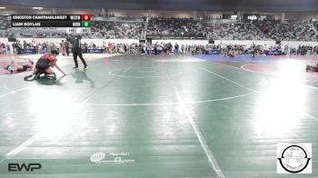 130 lbs Consi Of 32 #1 - Kingston Chanthanlangsy, Westmoore Wresting vs Liam Boylan, Norman North