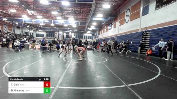 144 lbs Consolation - Tristan Gold, Beverly vs Dan Greaney, Leominster