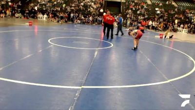 82 lbs Cons. Round 3 - Thomas Toline, West Point Wrestling Club vs Heustyn Roesler, St.Paul Youth Wrestling