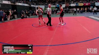 171 lbs Champ. Round 1 - Jackson Jim, Thunder Mountain vs Jesse Conley, Student Wrestling Development Program