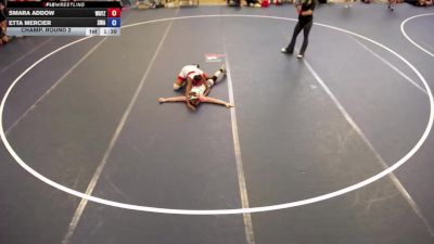 Champ. Round 2 - Etta Mercier, Summit Wrestling Academy vs Smara Addow, Wayzata