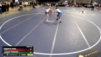 215 Championship Bracket Cons. Round 4 - Landon Odegard, Eastview vs Thadeus Zabel, Byron