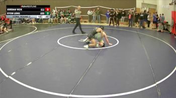 120 lbs Cons. Round 2 - Syon Leng, Auburn vs Jordan Vick, Kelso