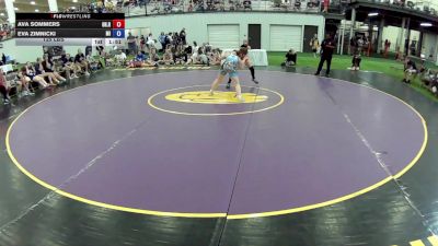 125 lbs Ava Sommers, Ohio Red vs Eva Zimnicki, Michigan
