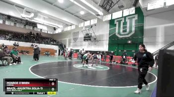 190 lbs 5th Place Match - Brazil-Ahlektra Solia-Tago, Long Beach Poly vs Monroe O`Brien, Carson