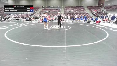 138 lbs Semis & 1st Wrestleback (8 Team) - Miah Kenny, Northern Oklahoma College- Tonkawa vs Sofia Acevedo, Murray State