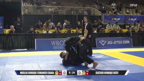 Gustavo Henrique Berti vs Nikolas Henrique Fernandes Chaga 2026 Pan Jiu Jitsu IBJJF Championship