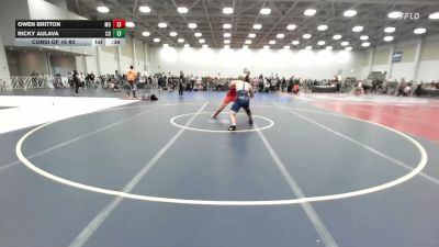 170 lbs Consi Of 16 #2 - Owen Britton, MO vs Ricky Aulava, CO
