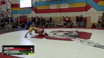 126 lbs Quarterfinal - Liam Knerr, Laramie vs Wyatt Sylvester, Lingle-Ft. Laramie/Southeast