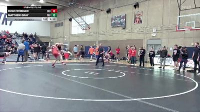 165 lbs Quarterfinal - Matthew Gray, Pacific (OR) vs Hugh Wheeler, Simon Fraser (B.C.)