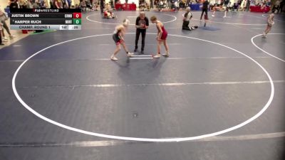 14U - 84 lbs Champ. Round 1 - Nathan Palmer, Maple Grove Wrestling Club vs Kole Nelson, Summit Wrestling Academy