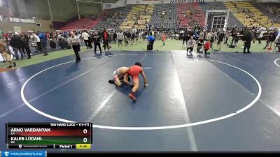 111-111 lbs Round 1 - Arno Vardanyan, CA vs Kaleb Lodahl, WI