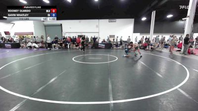110 lbs Rooney Olmedo, Michigan Blue vs Gavin Whatley, California