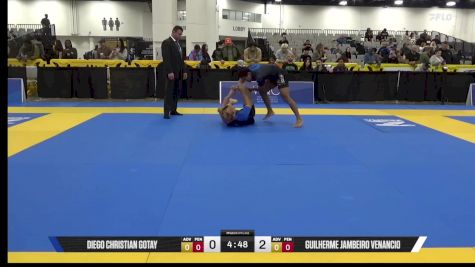Guilherme Jambeiro Venancio vs Diego Christian Gotay 2025 World IBJJF Jiu-Jitsu No-Gi Championship