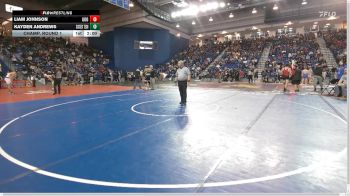 175 lbs Champ. Round 1 - Liam Johnson, Goochland vs Kayden Andrews, Sussex Tech