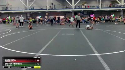 68 lbs Round 5 (8 Team) - Easton Hertzog, PA Alliance vs Gabe Silva, Doughboys