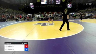 113 lbs Rnd Of 32 - Everest Sutton, CO vs Connor Smith, PA