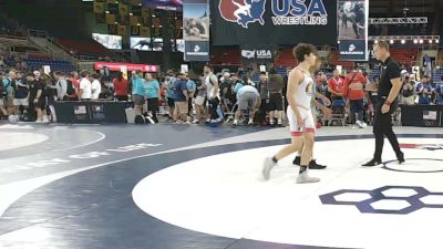 126 lbs Cons. Sub-rd Of 64 - Nathaniel Sackett, Vermont vs Saitaro Kong, Minnesota