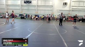 120 lbs Round 5 (6 Team) - Dom Butera, U2 Upstate Uprising vs Grady Phelps, Ohio Gold