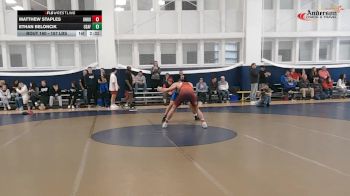 157 lbs Round Of 16 - Matthew Staples, Unrostered - Midwest Regional Training Center vs Ethan Beloncik, Air Force