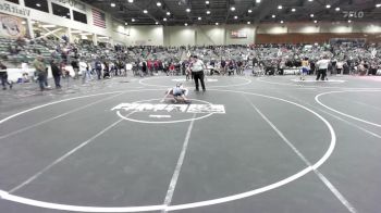 95 lbs Semifinal - Joey Guanella, Outlaw WC vs Elias Clemans, Federal Way Spartans