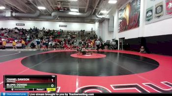 115 lbs Champ. Round 1 - Chanel Dawson, Arapahoe vs Bluma Ogniski, George Washington