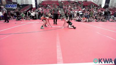 70 lbs Rr Rnd 3 - Jax Gates, Ponca City Wildcat Wrestling vs Stetson Scott, Cowboy Elite 11u