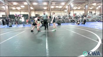 55 lbs Quarterfinal - Conor Mendez, Elgin Wrestling vs Emily Stowers, Madill Takedown