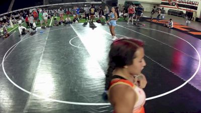 135 lbs Cons. Sub-semis - Destiny Finley, Montana vs Halia Herrick, Hawaii