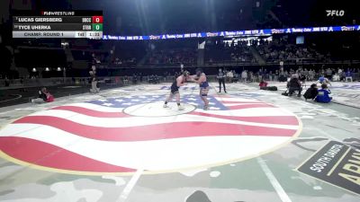 Champ. Round 1 - Lucas Giersberg, Douglas/Rapid City Christian/New Underwood vs Tyce Uherka, Sturgis Brown