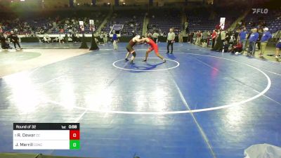 175 lbs Round Of 32 - Rhys Dewar, Central Catholic vs Jacoby Merrill, Concord