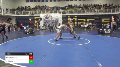 215 lbs R-32 - Mike Jones, Cedar Cliff vs Jonny Slaper, St. Edward-OH