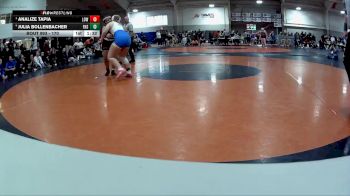 170 lbs Semifinal - Analize Tapia, Lowell (Girls) vs Julia Bollenbacher, Findlay High School