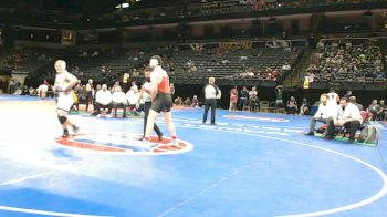 215 Class 2 lbs 1st Place Match - Joshua Carpenter, St. James vs Dj Glidewell, Nevada