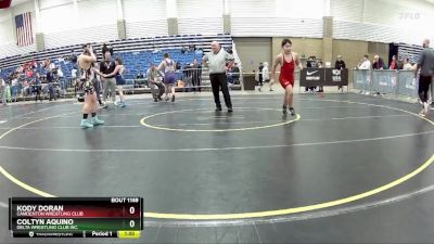 160 lbs Round 3 - Coltyn Aquino, Delta Wrestling Club Inc. vs Kody Doran, Camdenton Wrestling Club