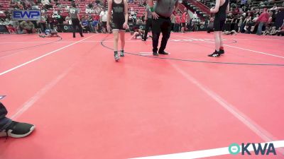 85 lbs Consi Of 8 #2 - Kordon Thomas, Enid Youth Wrestling Club vs Devyn Vincent, Lions Wrestling Academy