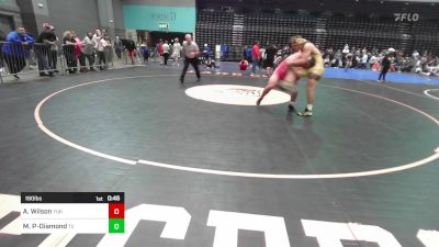 190 lbs Consi Of 16 #2 - Alex Wilson, Yukon vs Matt Porras-Diamond, Temecula Valley