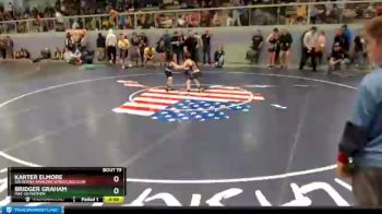 49 lbs Round 1 - Karter Elmore, SOLDOTNA WHALERS WRESTLING CLUB vs Bridger Graham, Mat-Su Matmen