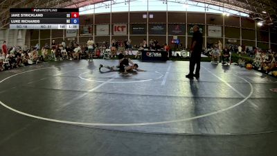 113 lbs Jake Strickland, South Carolina vs Luke Richards, North Carolina