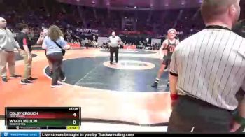 2A 126 lbs Semifinal - Colby Crouch, Troy (Triad) vs Wyatt Medlin, Washington