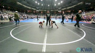 46 lbs Quarterfinal - Rivers Tahdooahnippah, Elgin Wrestling vs Roman Payne, Hilldale Youth Wrestling Club