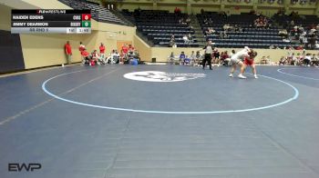 157 lbs Rr Rnd 5 - Haiden Edens, Caney vs Jimmy DeArmon, Bixby Grey
