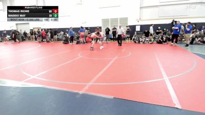 C-285 lbs Consi Of 4 - Thomas Richie, WV vs Maddix May, OH